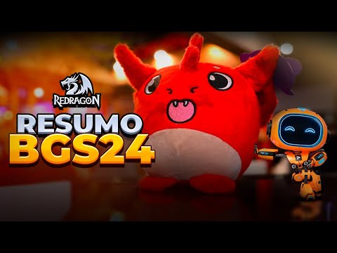 CONFIRA UM RESUMO DO STAND DA REDRAGON NA BGS2024!! 🔥