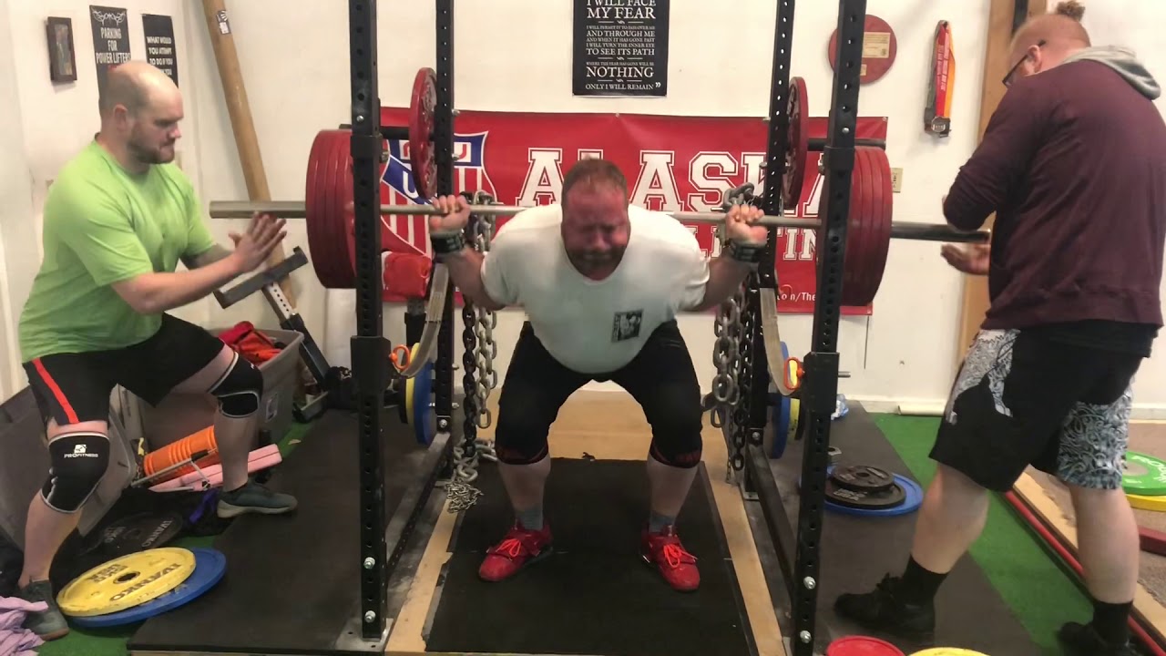 220 kg Squat 5x5 YouTube