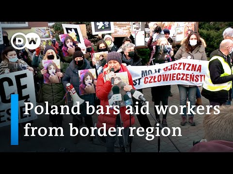 Polish volunteers help migrants in border crisis | DW News