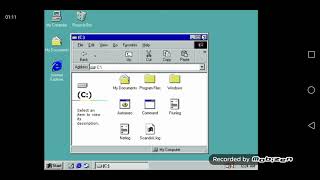 Win98 simulator all version (x8 speed) screenshot 3