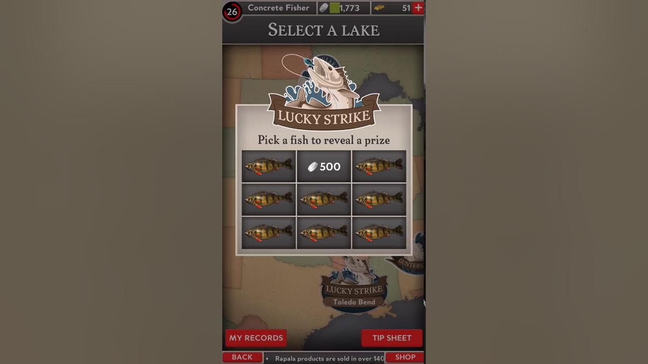 Rapala Daily Catch - Lucky Strike Tutorial 