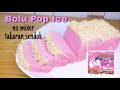 BOLU KUKUS POP ICE HANYA 1 TELUR TANPA MIXER