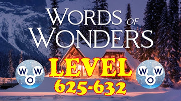 Words of Wonders levels 625-632