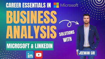 Free Business Analysis certificate | Agile Requirements Foundations | Microsoft and LinkedIn