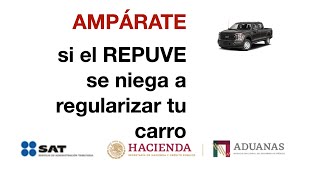 AMPARATE 👁️ 👇 si REPUVE se niega a regularizar tu carro porque ya lo tiene registrado.  👇👇👇