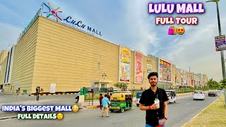 I Explore India’s Biggest Mall | Lulu Mall Lucknow Full Tour Vlog