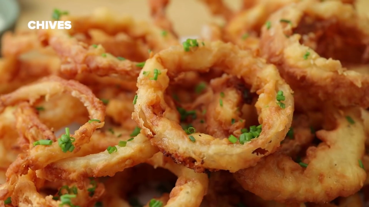 French Onion Rings // Presented by Tasty & Dean