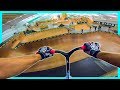 Scootering at GIANT Woodward Camp Skatepark!