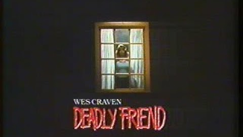 Deadly Friend (1986) Trailer『デッドリー・フレンド』予告編