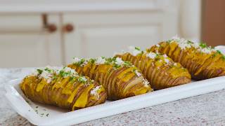 How to Make Cheesy Hasselback Potatoes | Williams Sonoma