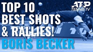 Top 10 Boris Becker ATP Shots & Rallies! screenshot 2