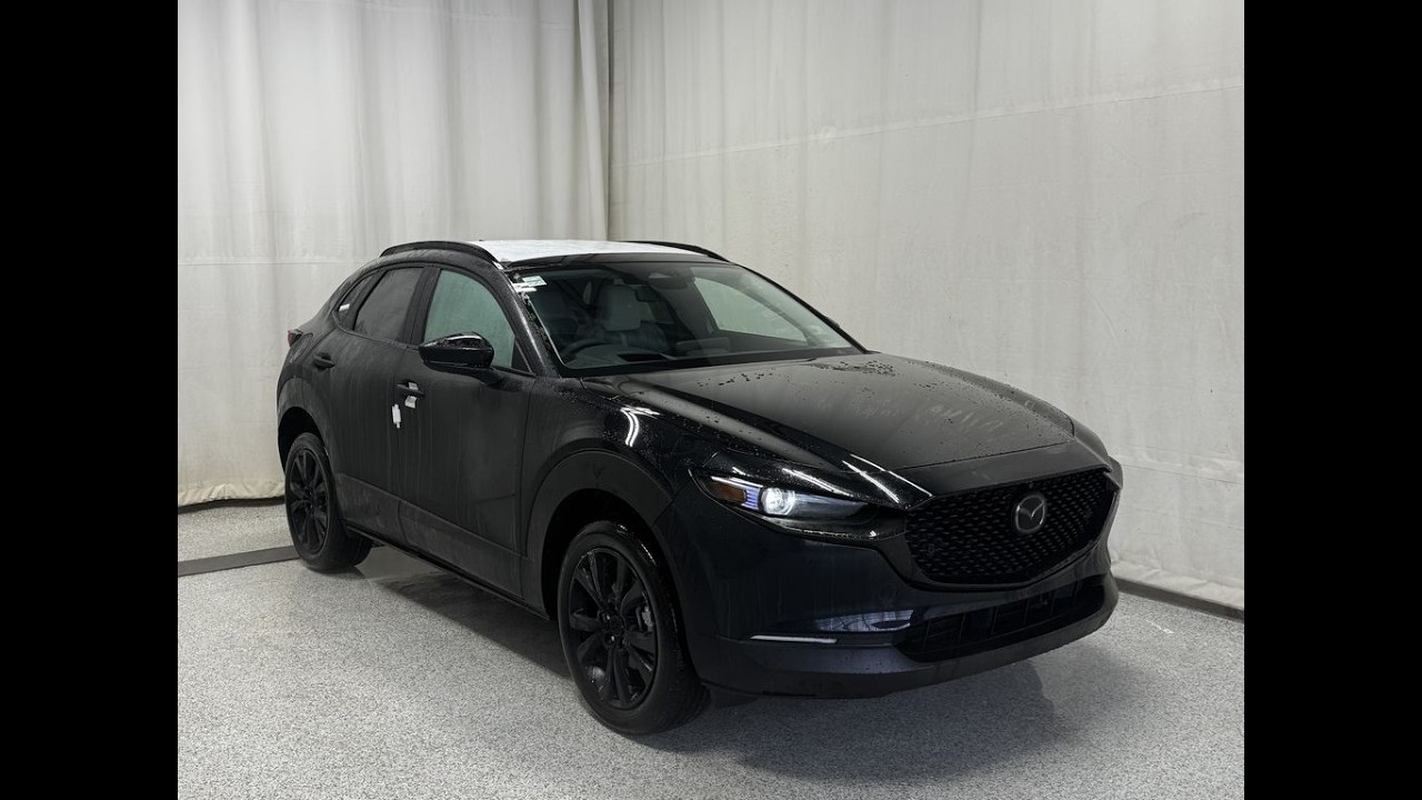 かぐれ　ブラック 2026 Mazda CX-30 GT Kuro Turbo AWD (JET BLACK MICA-GREY/WHITE