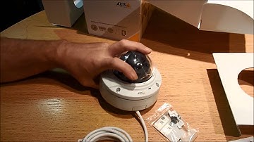 Axis M3024 LVE Unboxing Video