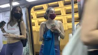 Compilation of DC metro trains in 2021
