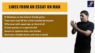 An Essay on Man - XII English - Complete Explanation in Urdu by Sir Adnan Ahmed screenshot 1