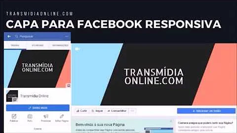 Como fazer imagens para capa de Facebook?