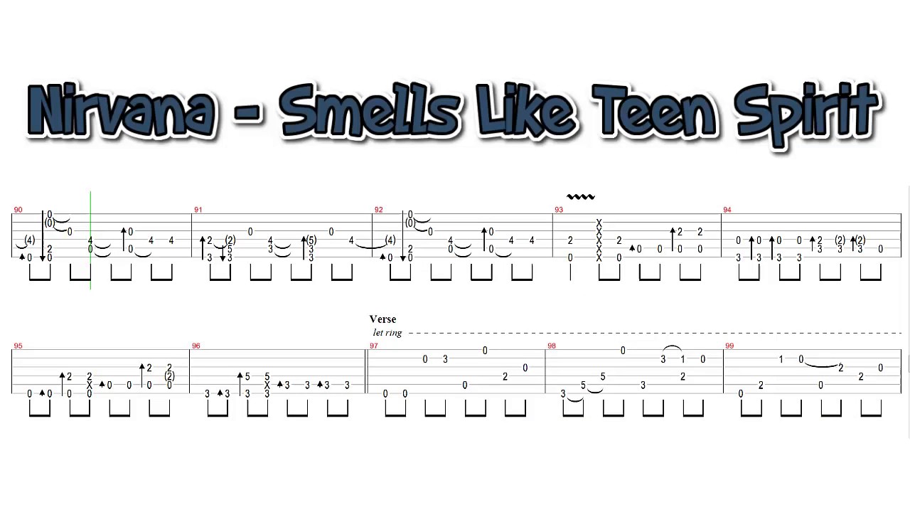 Smells like teen соло. Нирвана смелс лайк Тин спирит Tab. Лайк Тин спирит табы. Smells like teen Spirit фингерстайл. Нирвана смелс лайк Тин спирит на гитаре.