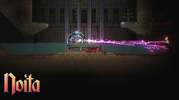 Noita Insane Machine Gun Wand (1K DMG)