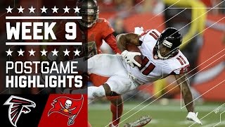 Falcons vs. Buccaneers | NFL Week 9 Game Highlights