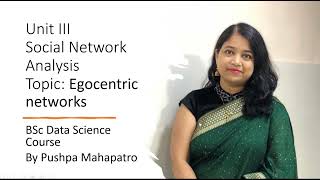 25 TYDS Unit 3 Social Network Analysis Egocentric #egocentrico #sma #socialmedia #analytics #network