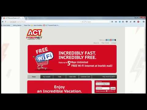 Automate the ACT Fibernet or Any internet connection Login using router