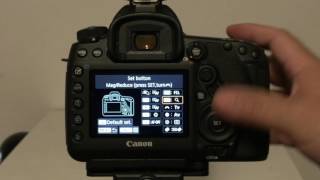 Custom button set up for Flash Function Setting on Canon 5d4