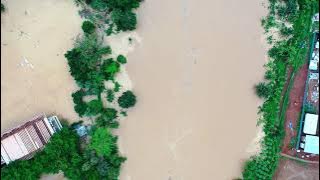Flood - Drone View - No Copyright Video - Free Stock Footage