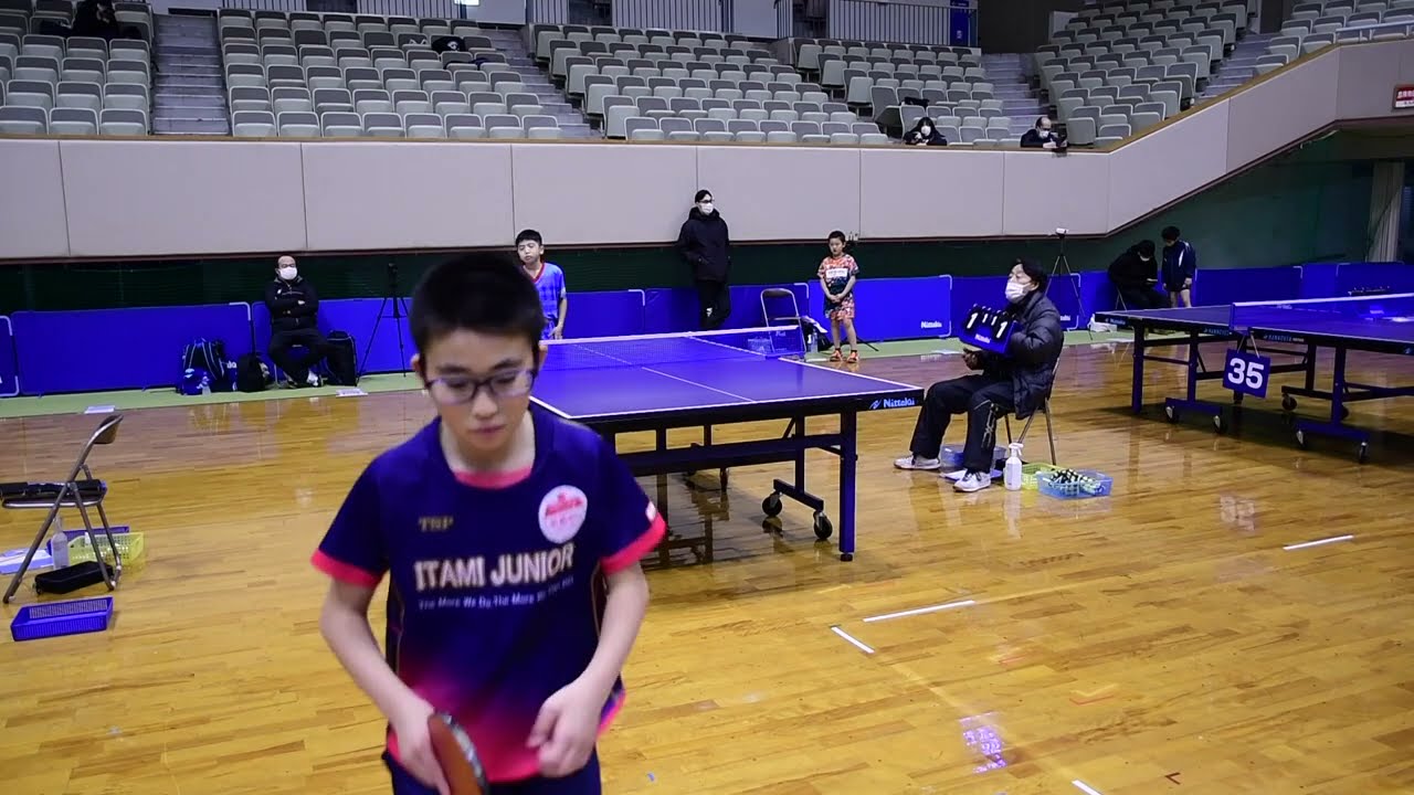 久冨絢士 Vs 長谷川想 第30回東アジアホープス日本代表選考会 男子シングルス 第1ステージ Lリーグ Youtube