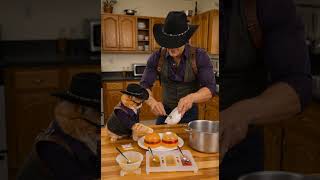 wesker tiene 7 minutos para hacer hamburguesas de gelatina #parodia #residentevil