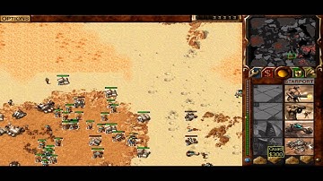 Dune 2000 1v1 - Shaokhan (A) vs Unitlost (O) 2015-08-06 Habbanya Erg