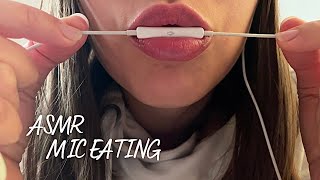 ASMR: Intense mic eating and nibbling (no talking)