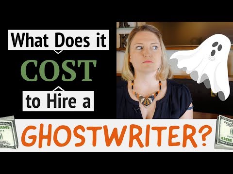 What Does it Cost To Hire a GREAT Ghostwriter