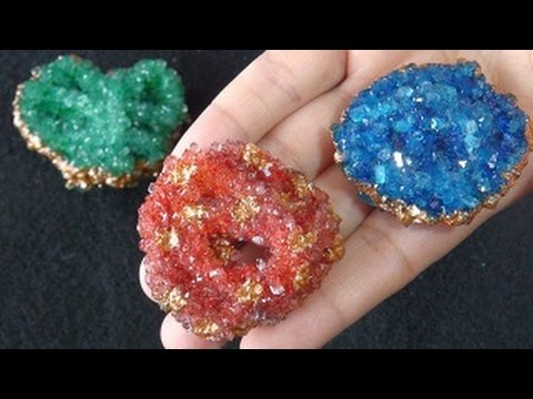 Evde Kristal Yapımı - Kendin Yap - DIY Crystal