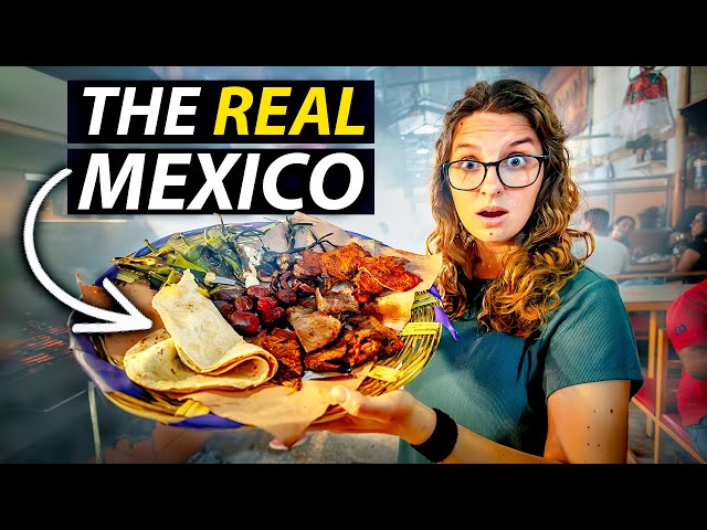 Travel vlog - Authentic MEXICAN FOOD Tour (Best food in OAXACA) | 30+ Different Foods