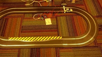 TurboScalextric police car controlled by RaspberryPi and Playstation 3 Controller