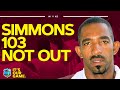 Unbeaten Century! | Phil Simmons HIts Unbeaten Century | West Indies v New Zealand 1996