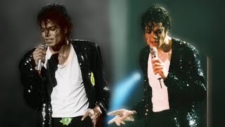 Michael Jackson - Billie Jean Yokohama 1987 Vs Munich 1992 (Comparison)