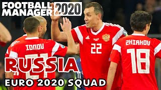 RUSSIA EURO 2020 SQUAD ACCORDING TO FOOTBALL MANAGER 2020