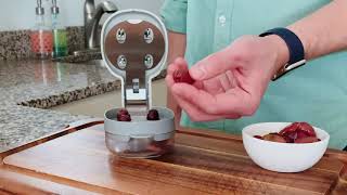 video product cherry and olive pitter demo usca