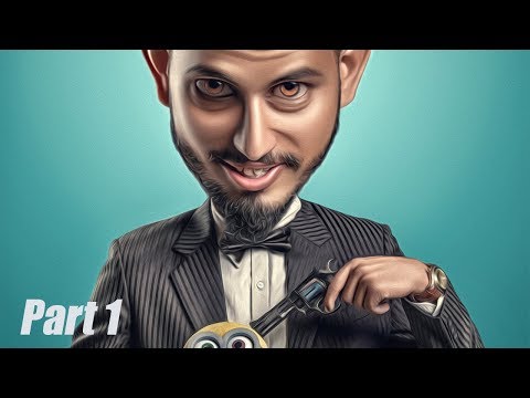 Photoshop Advance Caricature Manipulation Part