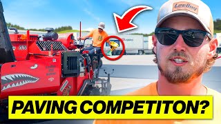 "I'm Calling You Out!" | Paving Competition With @AmericanPavement?!