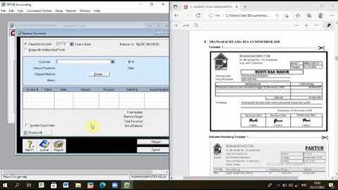 TUTORIAL INPUT TRANSAKSI 1-10 PERUSAHAAN MANUFAKTUR RUMAH KOMPUTER DI APLIKASI MYOBV18ED [KELOMPOK1]