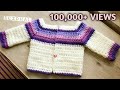 Very Easy & Simple Crochet Baby Sweater / Cardigan Tutorial in Tamil -Neidhal Crochet |Sweater Tamil