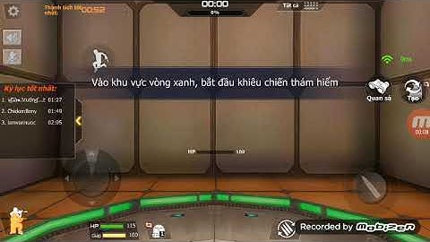 Hướng dẫn cách đi tắc parkour map không gian ảo. CF mobile.