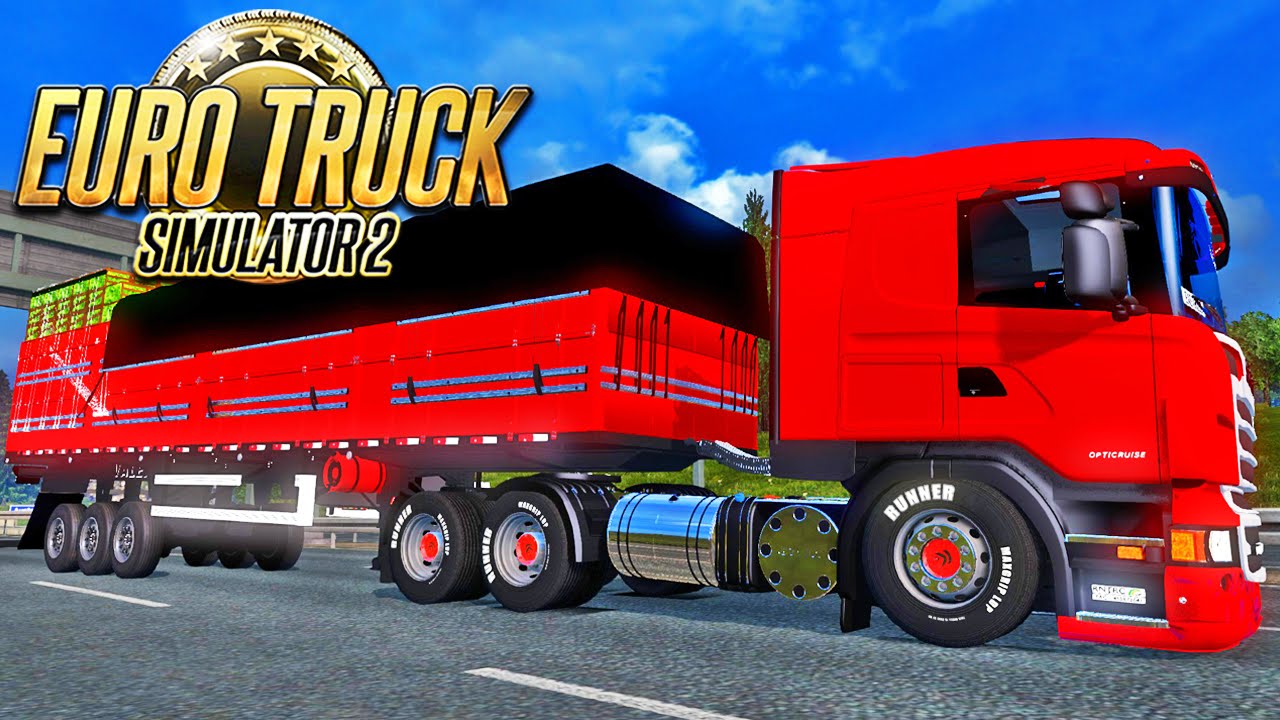 Euro Truck 2 - Carreta GRANEL REBAIXADA 