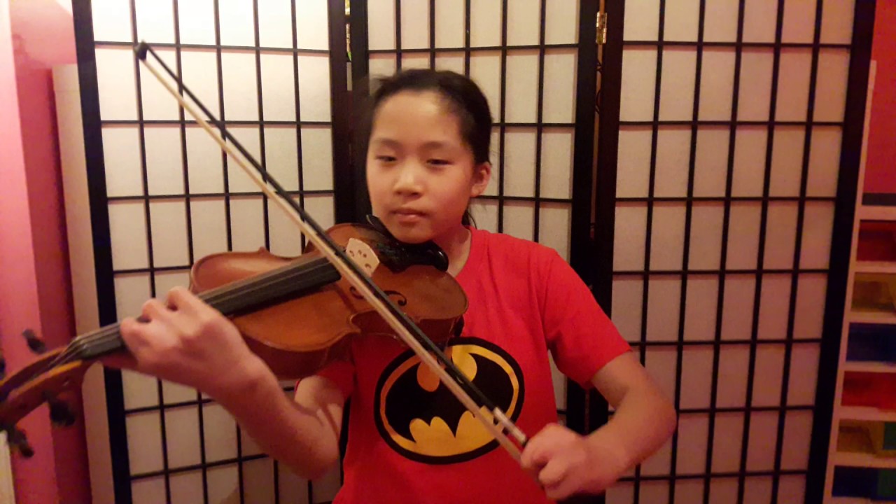 Left Handed Violin Quintus part 1 YouTube