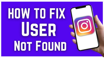 HOW TO FIX INSTAGRAM USER NOT FOUND (2023)