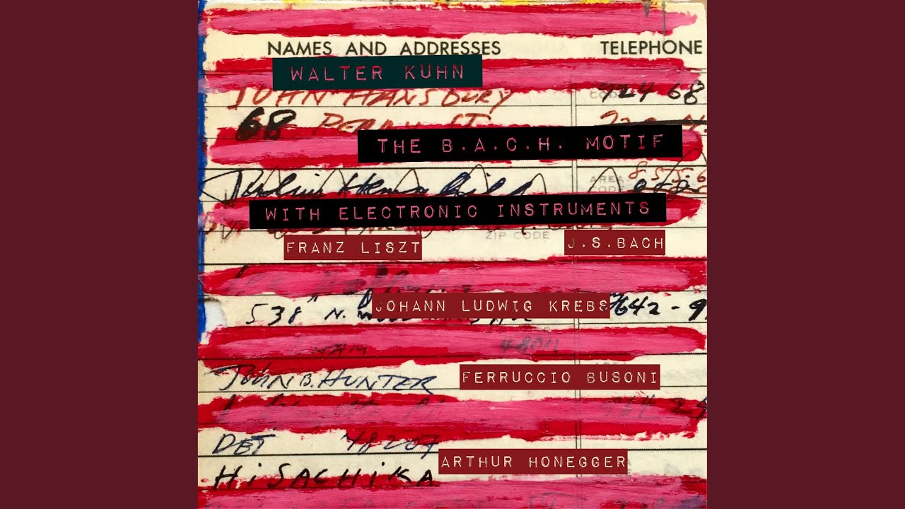 Prélude, Arioso et Fughette sur le nom de Bach, H 81 YouTube
