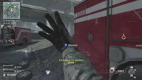 Call of Duty Modern warfare 3 Survival mode +200 Waves Strategy Interchange