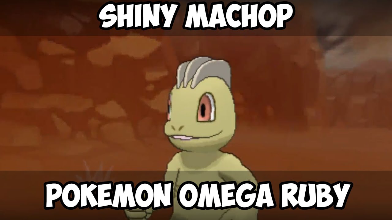 Machop From Ruby SHINY MACHOP AFTER 20 HORDE ENCOUNTERS! - (Pokemon Omega Ruby/Alpha ...